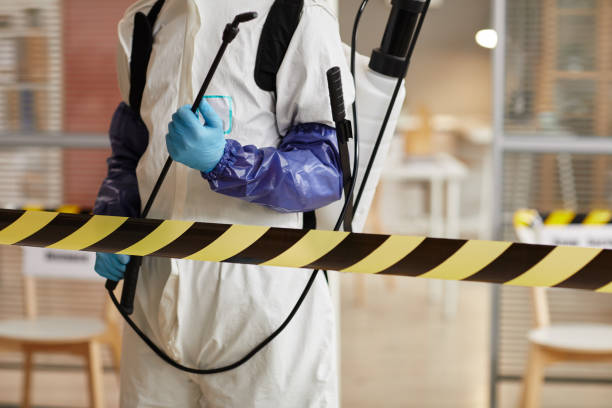 Professional Biohazard technician working in Far Hills, NJ